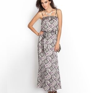 NEW GUESS Summer Paisley-Printed Dress SZ M